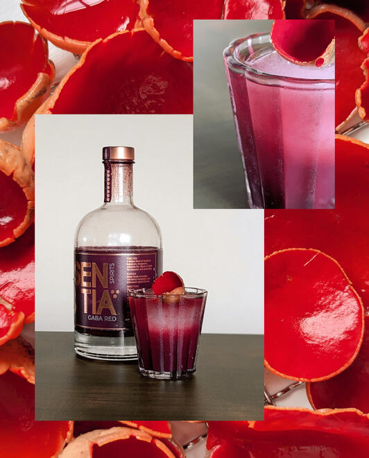 Scarlet Elf Cup + Sentia Red